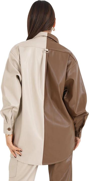 Immagine prodotto Sixth June Camicia in similpelle donna (M)