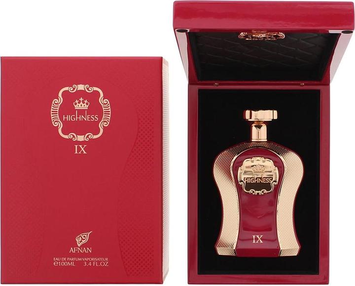 Produktbild Afnan Highness IX Maroon Unisex Eau de Parfum Spray 3.4 Ounce (Eau de Parfum, 3.40 ml)