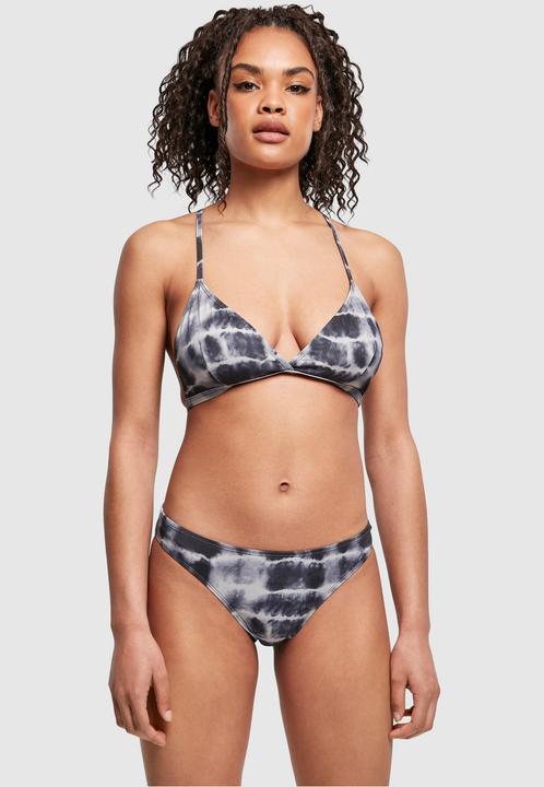 Actual product image Urban Classics Ladies Tie Dye Triangle Back Bikini - 15629 (S)