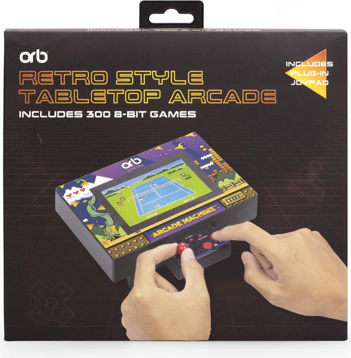 Actual product image ORB Retro Tabletop Arcade Machine