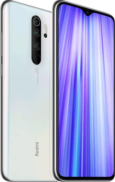 Actual product image Xiaomi Redmi Note 8 Pro (128 GB, Pearl White, 6.53", Hybrid Dual SIM, 64 Mpx, 4G)
