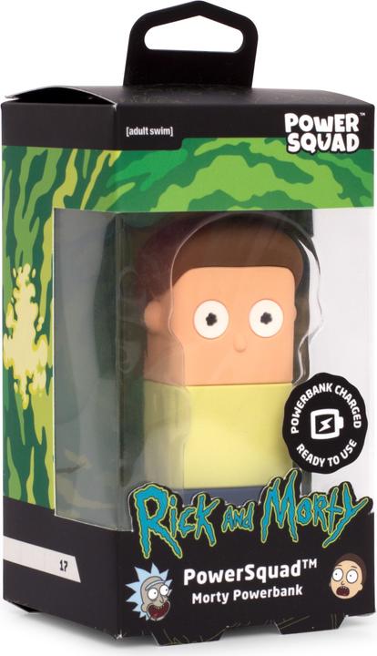 Immagine prodotto PowerSquad Powerbank CN "Morty" - Cartoon Network (2500 mAh, 9.25 Wh)