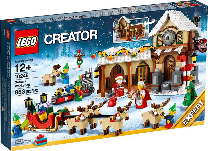 Image du produit LEGO Creator L'atelier du Père Noël (10245, LEGO Creator Expert)