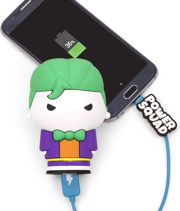 Produktbild PowerSquad Powerbank DC "Joker" - DC Comics (2500 mAh, 9.25 Wh)