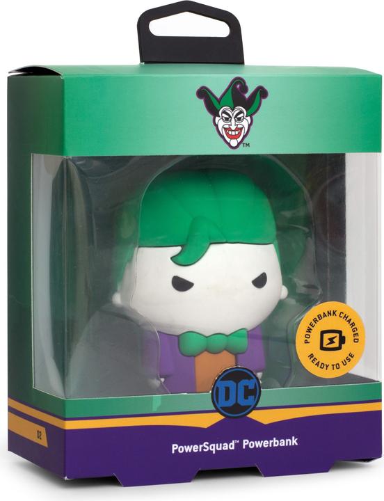 Produktbild PowerSquad Powerbank DC "Joker" - DC Comics (2500 mAh, 9.25 Wh)