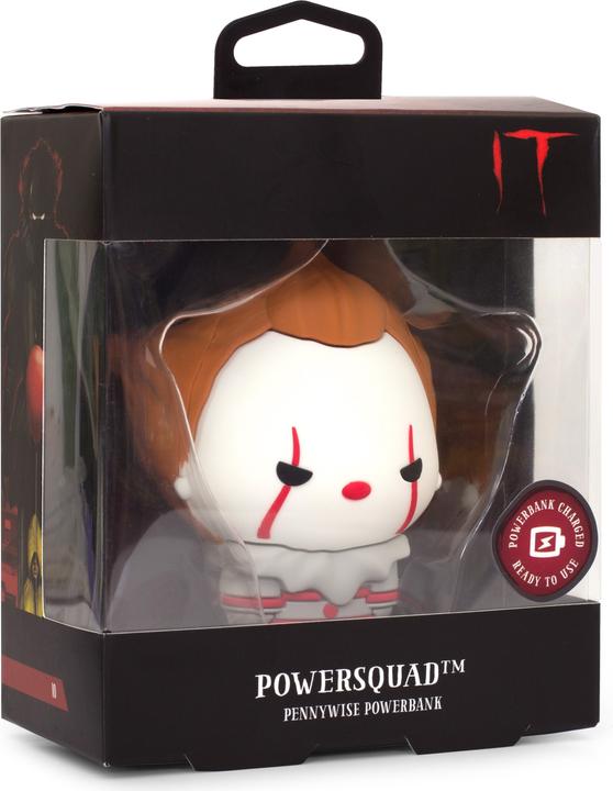 Actual product image PowerSquad Powerbank WB "Pennywise" - Warner Bros. (2500 mAh, 9.25 Wh)