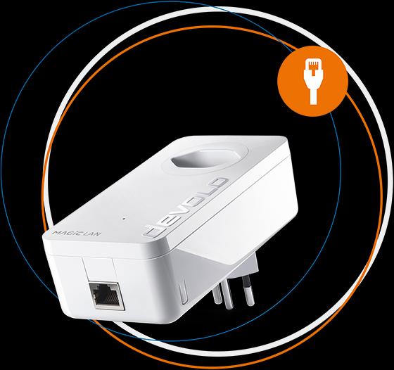 Produktbild Devolo Magic 2 LAN Erweiterung 1-1-1 (2400 Mbit/s)