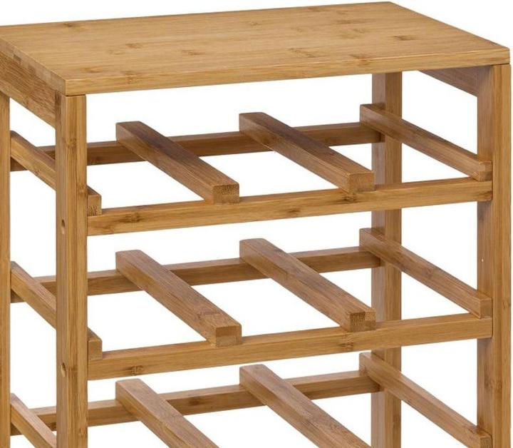 Actual product image 5Five Wine rack for 12 bottles - Bamboo