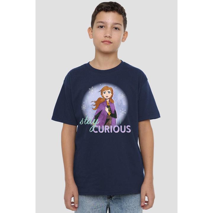 Image du produit Disney Frozen - T-shirt STAY CURIOUS - Enfant (152, 158)