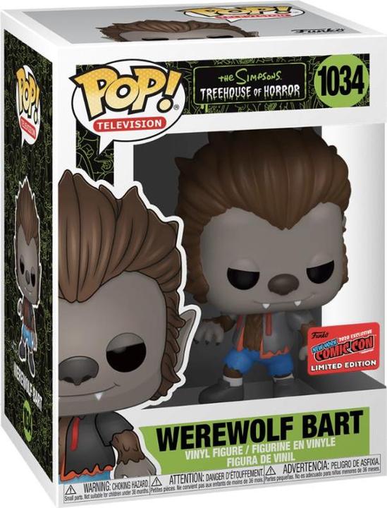 Produktbild Funko Pop! The Simpsons : Werewolf Bart (1034) Exclusive
