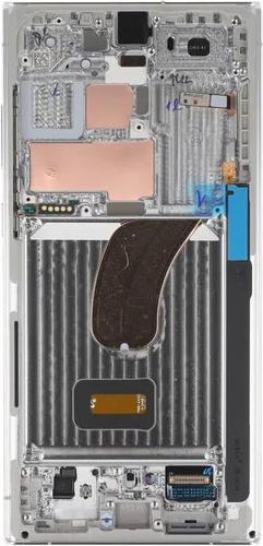 Produktbild Samsung Galaxy S23 Ultra S918B LCD Blue Lime, mit Rahmen neu, original (Display)