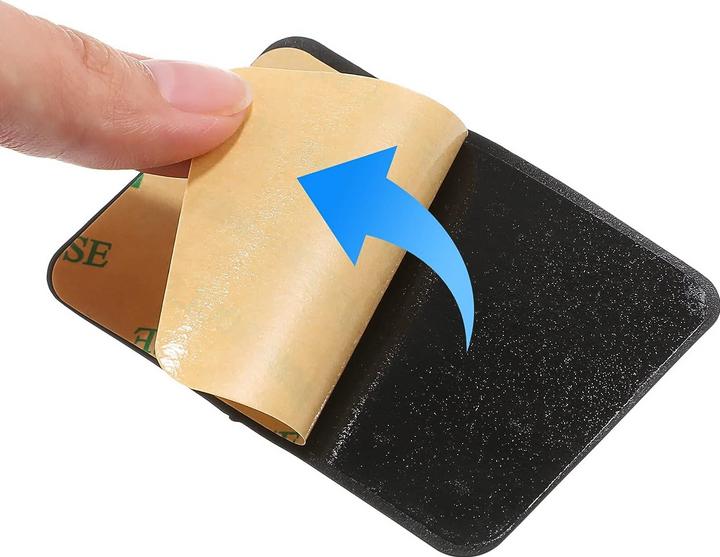 Actual product image Apfelkiste Universal Silikon Saugnapf Smartphone Halterung Selbstklebend