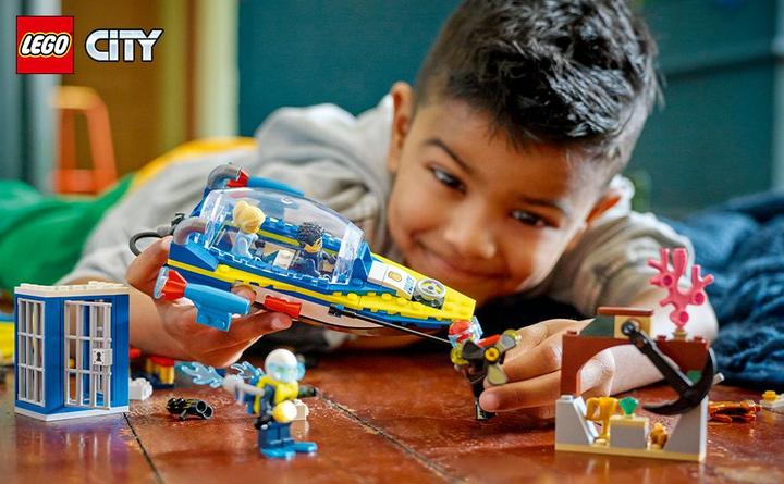 Produktbild LEGO Detektivmissionen der Wasserpolizei (60355, LEGO City)