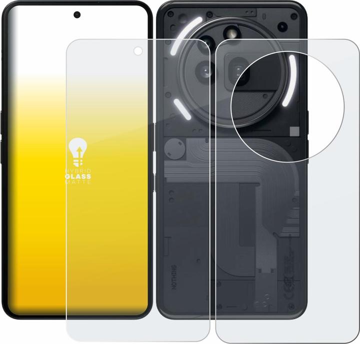 Actual product image upscreen Reflection Shield Glass Matte (1 Piece, Nothing Phone (3a) Pro)