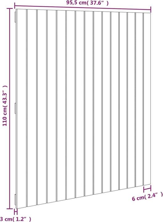 Immagine prodotto VidaXL Chloé (166 x 3 x 110 cm)