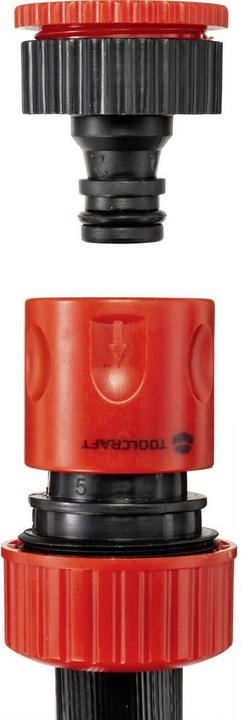 Produktbild Toolcraft Schlauch Anschluss Garnitur 2 m, 19 mm (3/4”) (2 m, 101.60 mm)