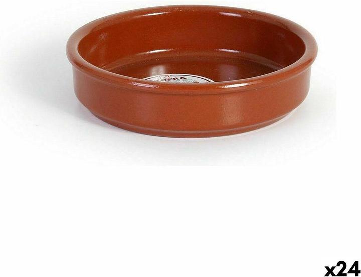 Image du produit Azofra Kochtopf Steingut Ø 14 x 14 x 3,3 cm (24 Stück) (14 cm, Casserole, Céramique)
