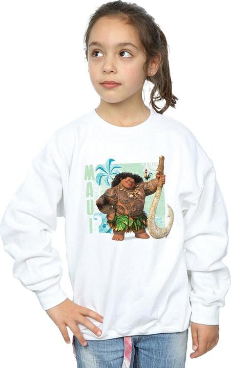 Produktbild Disney Moana Maui Sweatshirt Mädchen (128)