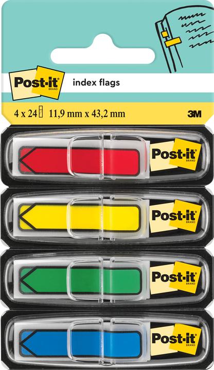 Post-it Flèches d'index (0,5 x 7 x 12 cm)