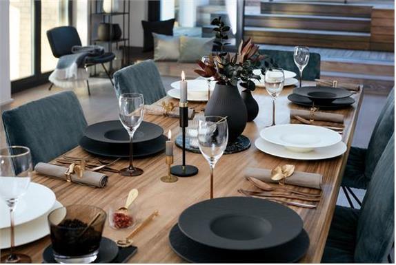 Immagine prodotto Villeroy & Boch Piatto da portata quadrato/piatto per buongustai Fabbricazione Rock blanc