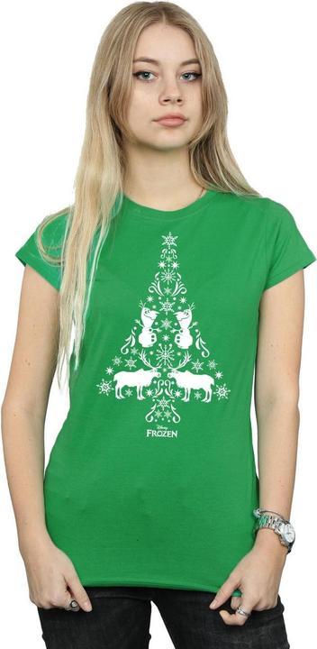 Image du produit Disney - T-shirt FROZEN CHRISTMAS TREE - Femme (XXL)