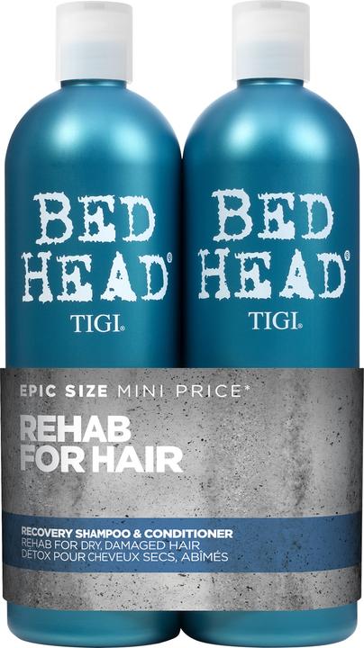 Actual product image Tigi Bed Head by Recovery Shampoo and Conditioner Set Professional Moisturising Hair Repair Treatment 2x7 (1500 ml, Liquid shampoo)