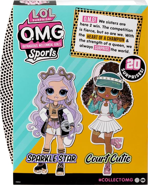 Actual product image MGA L.O.L. Surprise! OMG Sports Doll S3- Sparkle Star