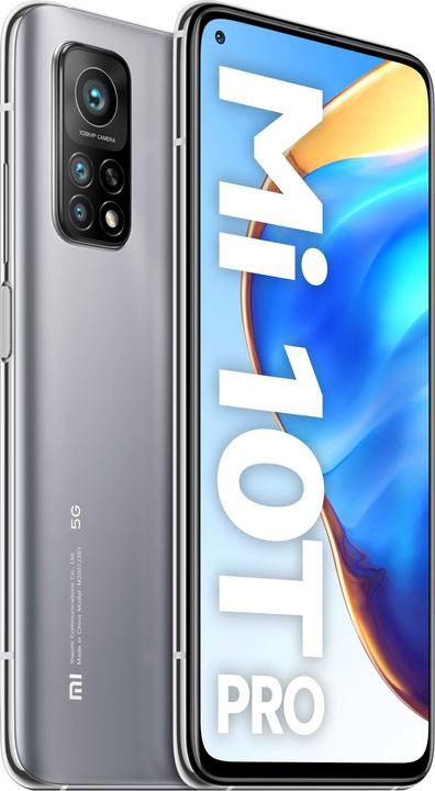 Image du produit Xiaomi Mi 10T Pro (128 Go, Lunar Silver, 6.67", Double SIM, 108 Mpx, 5G)