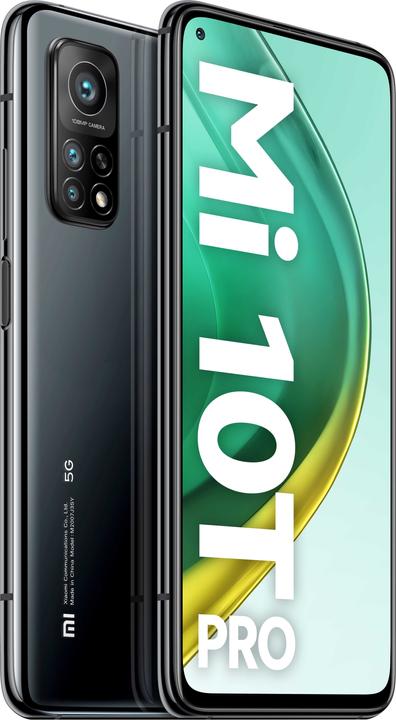 Produktbild Xiaomi Mi 10T Pro (128 GB, Cosmic Black, 6.67", Dual SIM, 108 Mpx, 5G)