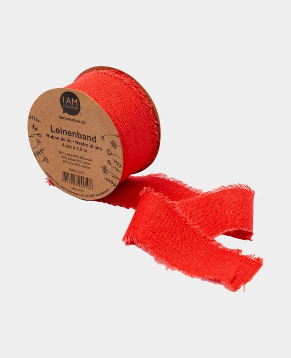 Produktbild I Am Creative Leinenband, vielseitiges Geschenkband (Geschenkband, 1 x)