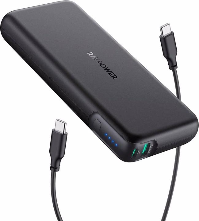 RAVPower RP-PB201 (20000 mAh, 60 W, 72.60 Wh)