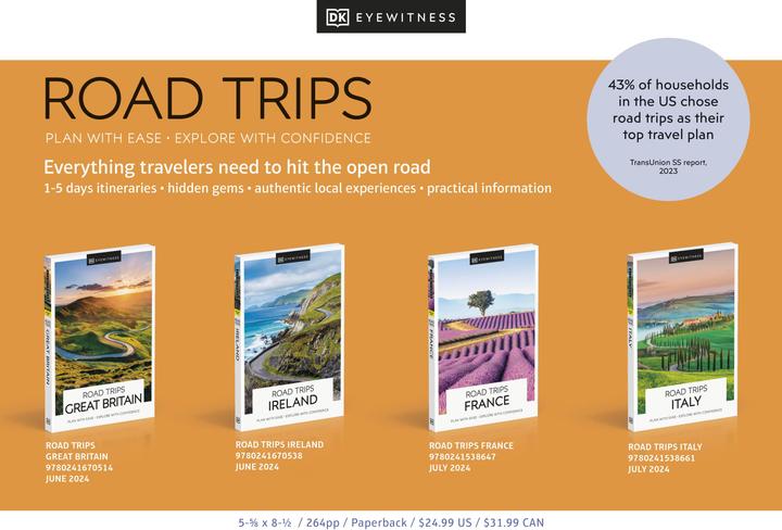 Produktbild DK Eyewitness Road Trips Ireland (Englisch, Collectif, DK Eyewitness, 2024)