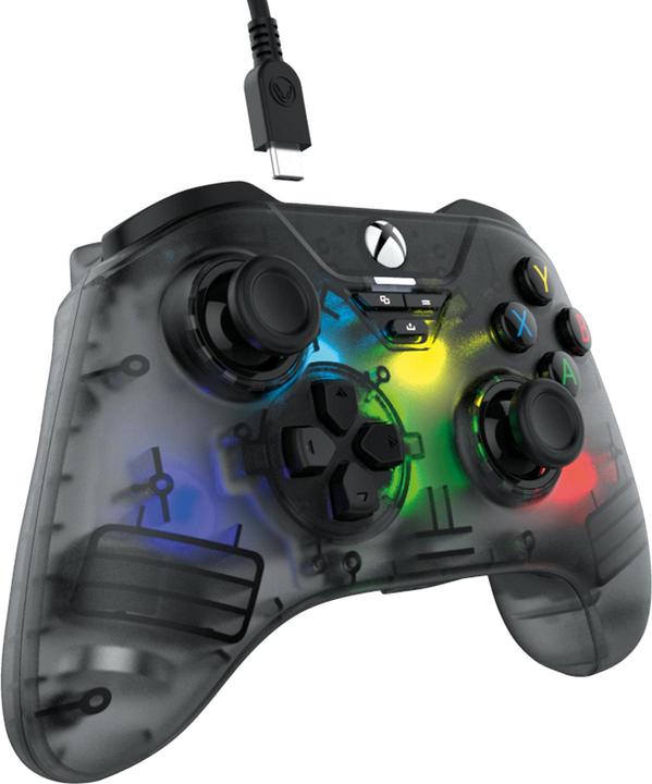Actual product image Snakebyte XB Controller GamePad RGB X smoke grey incl. reverb effect and 1 month Gamepass (Xbox Series X, Xbox One S, PC, Xbox Series S)