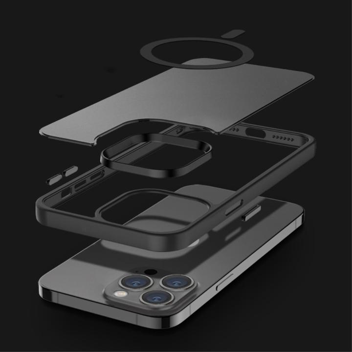 Produktbild Apfelkiste MagSafe Hybrid Hülle TPU Bumper (Apple iPhone 14 Pro)