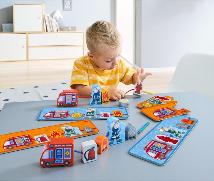 Produktbild Haba Feuerwehr (Französisch, Spanisch, Englisch, Niederländisch, Italienisch, Deutsch)