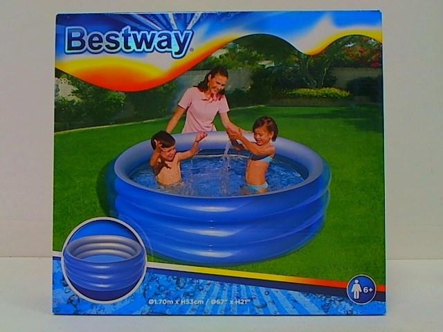 Immagine prodotto Bestway Grande piscina per bambini a 3 anelli in metallo