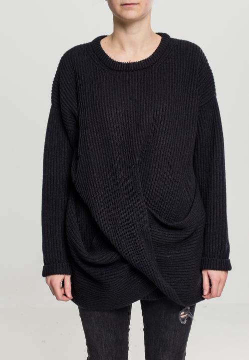 Produktbild Urban Classics Ladies Wrapped Sweater (L)