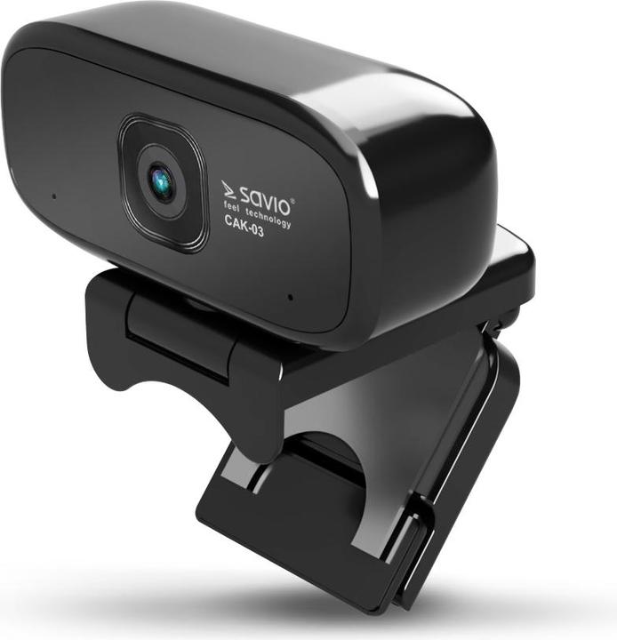 Produktbild Savio Elmak USB HD CAK-03 webcam with microphone, 1280x720 (2 Mpx)