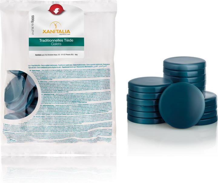 Produktbild XanitaliaPro Hard Wax Traditionnelles Tiède Azulène 1000 g (1 x, 1000 g)