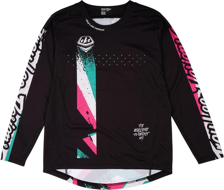 Produktbild Troy Lee Designs Sprint Jersey, Full Pull, black, youth M (M)