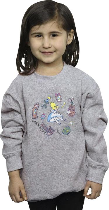 Image du produit Disney Sweatshirt fille Alice In Wonderland Falling (104)
