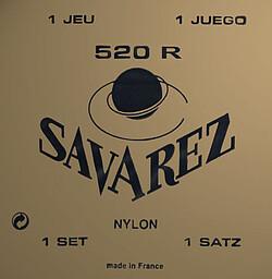 Actual product image Savarez 520 R red, High Tension (Guitar)