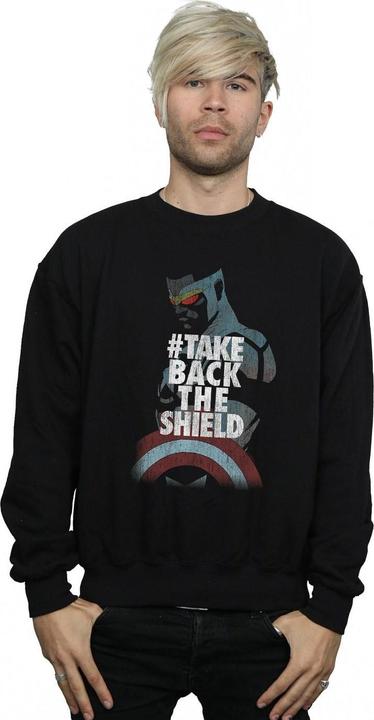 Produktbild Captain America Sam Wilson Take Back The Shield Sweatshirt (S)