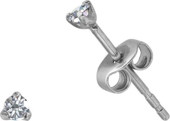 Image du produit Bijouteria Clous d'oreille (Acier inoxydable, Zircone, PVC)