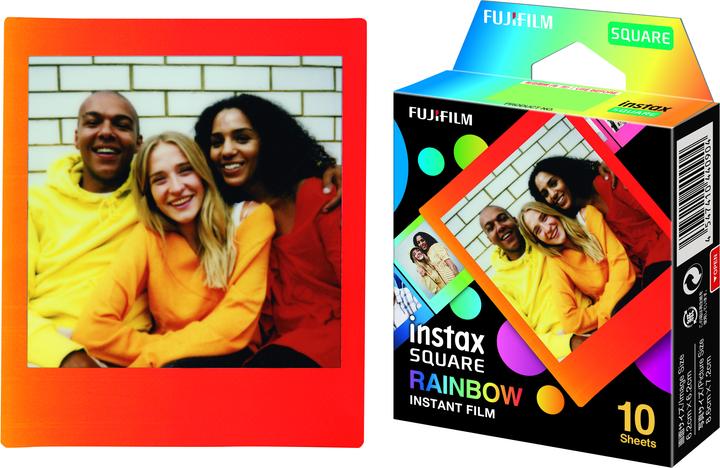 Actual product image Fujifilm Instax Square Rainbow (Instax Square)