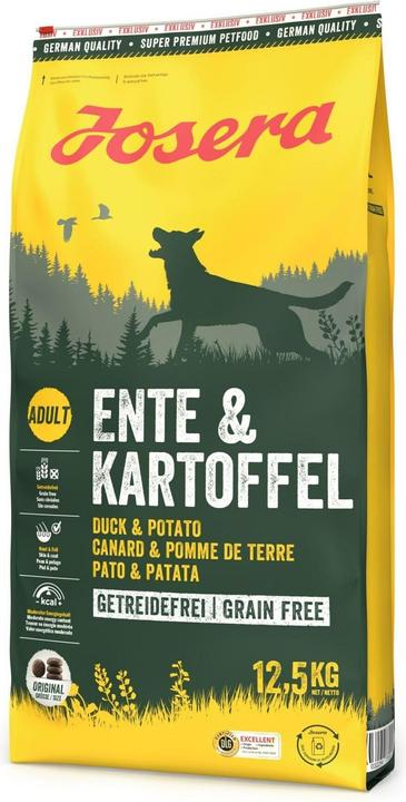 Josera Canard & Pommes de terre Sans Céréales (Adulte, 1 pcs, 12500 g)
