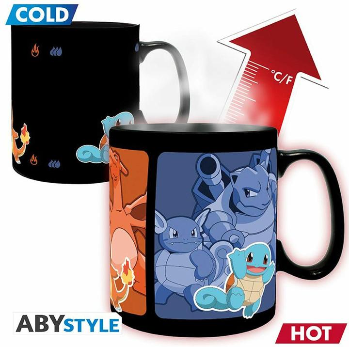 Immagine prodotto ABYstyle Pokemon - starter di 1a generazione (460 ml, 1 x)