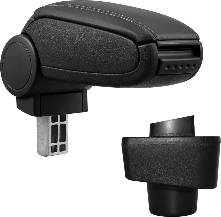 Actual product image Pro-Tec Centre armrest Renault Captur with storage compartment imitation leather black