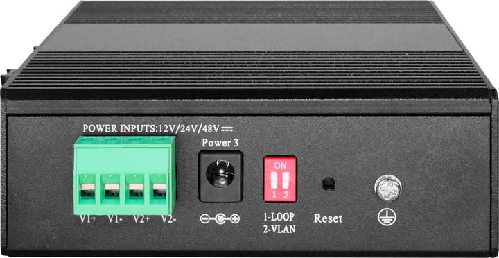 Produktbild LevelOne Switch 8x GE IGS-2108P 8xPoE Outputs schwarz (8 Ports)