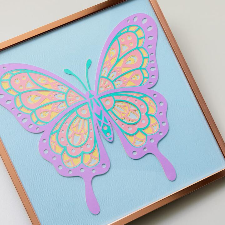 Actual product image Cricut Sticker Paper Smart 30.5 x 30.5 cm, 10 sheets, Black (210 g/m², 10 x)